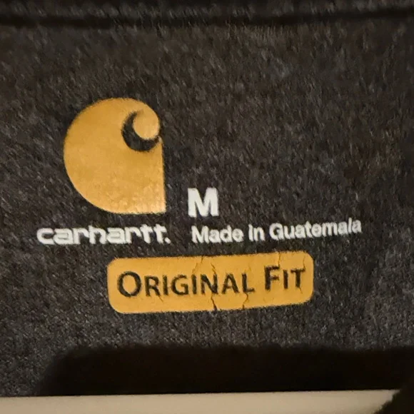 Carhartt Dark Gray Tee with Logo - Picture 3 of 5